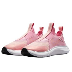 NIKE Flex Plus SE Slip-On Shoes in Pink Crimson Tint Size 7 -- PRETTY IN PINK!!!